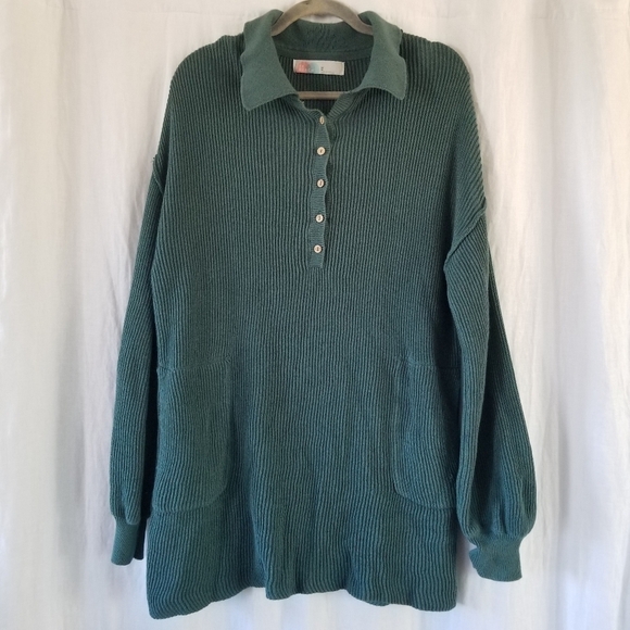 Free People Beach | Picnic Sweater Cover Up - Picture 1 of 8